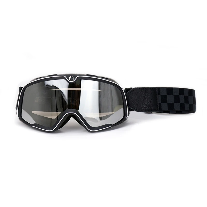 Motorcycle Retro Goggles Ski Glasses Motocross Sunglasses Retro Glasses Helmet Riding Racing Cafe Racing Mountain Bike ATV