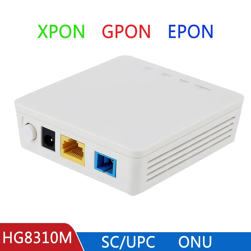 HG8310M Gpon XPON EPON 100% New original Ont FTTH 1GE Termnal Onu Gigabit Modem SC/UPC ONU 1000M OLT