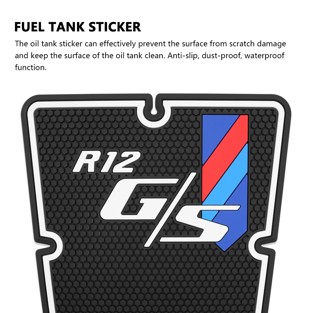 Motorcycle Tank Pad Sticker Side Tank Pad Anti Scratch Decal Accessories Non-slip Sticker For BMW R12 G/S R12 G R12 S 2025-2026