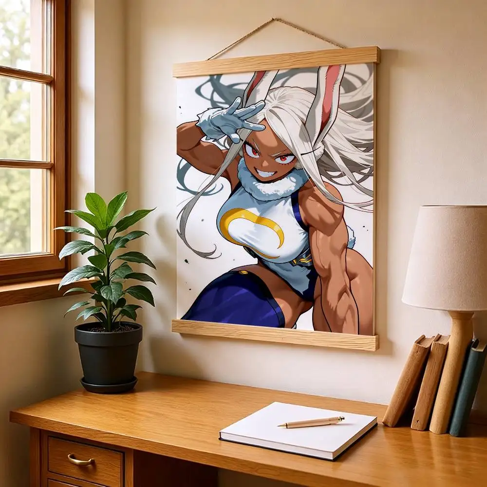M-Mirko My Hero Academia Poster HD Self Adhesive Waterproof Wall Art Ideal for Home Office Dorm Gift Customizable view 2