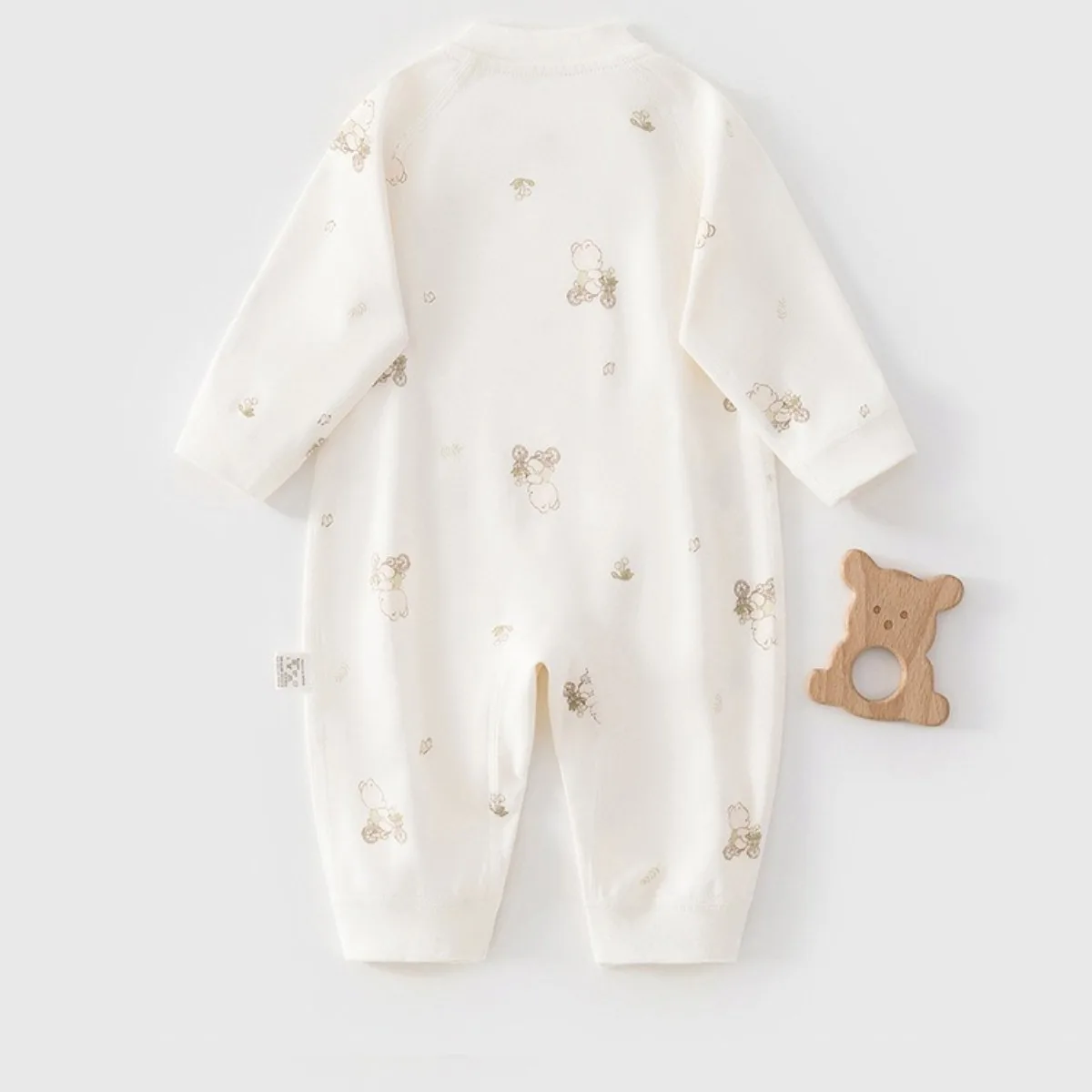 Ropa de Bebé Nueva para Primavera y Otoño 2026, Mono de Algodón Puro de Alta Calidad para Niña de 0 a 18 Meses, Mono para Niño
