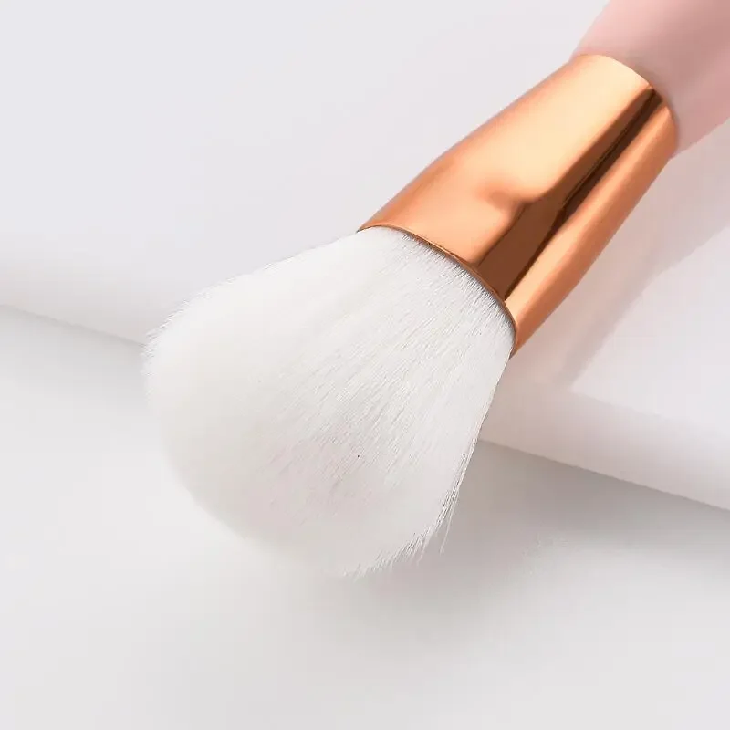 8 pçs pincéis de maquiagem conjunto fundação pó blush sombra de olho maquiagem cosméticos completo profissional compõem escova