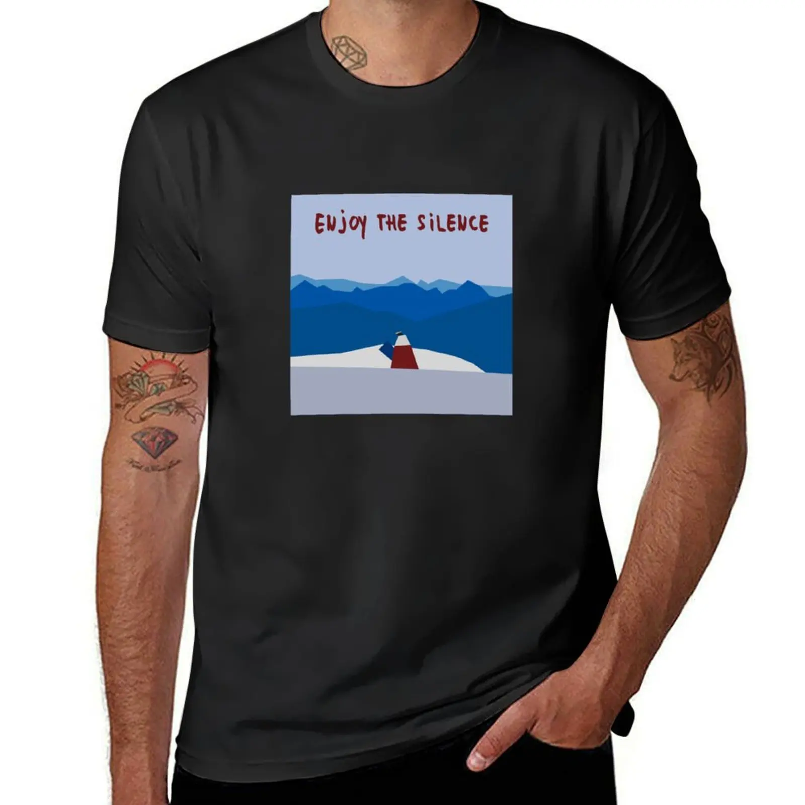 

Enjoy the silence T-Shirt Blouse tees mens t shirt