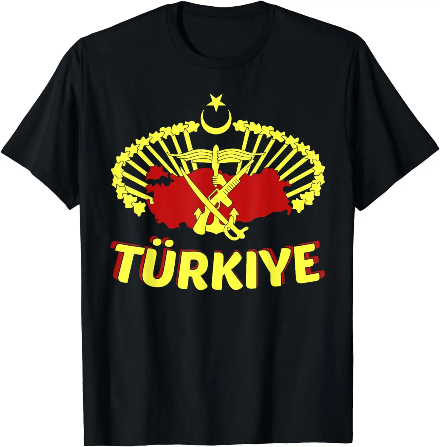 

Türkiye Special Forces Özel Kuvvetler Komutanligi Military T-Shirt Short Sleeve Casual Cotton O-Neck Shirt