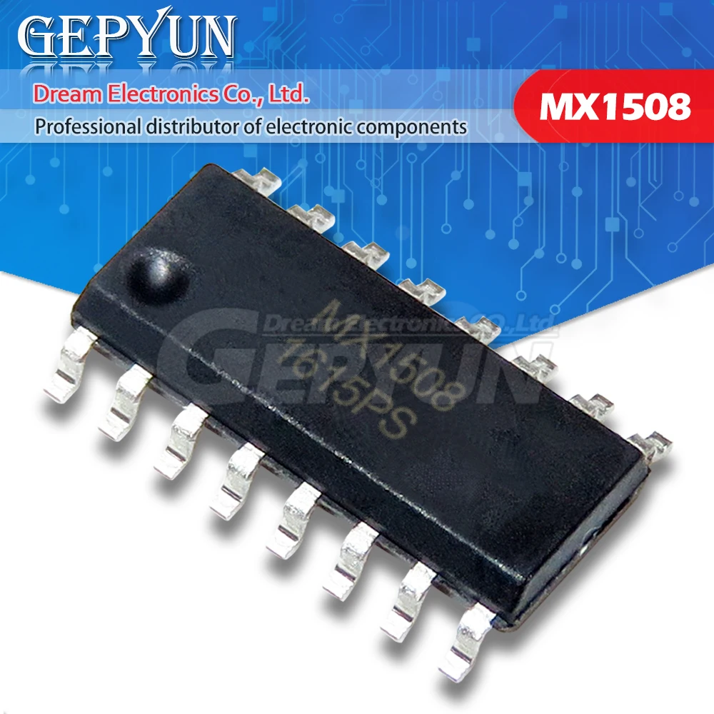 5pcs MX1508 SOP-16 1508 SOP Quad Dual-Channel Brushed DC Motor Driver IC