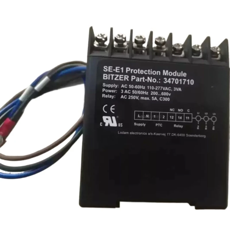 FOR BITZER Compressor Protection Module SE-E1.SE-B1.SE-B2 B3 Compressor Motor Protector SE-E1 347017-01 / SE-E1 347017-10