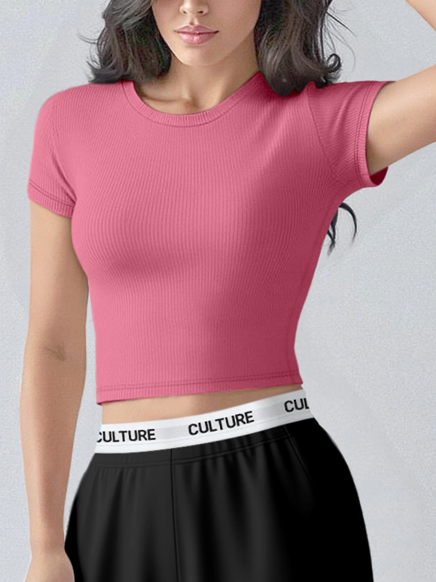 Top cropped versátil com gola - Undershirt Crew Neck avaliação e preço