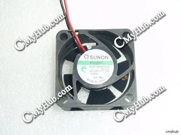 For SUNON KDE1204PKVX MS.A.GN DC12V 1.4W 4020 4CM 40mm 40X40X20mm 3Pin 2Wire Cooling Fan KDE1204PKVX MS.A.GN