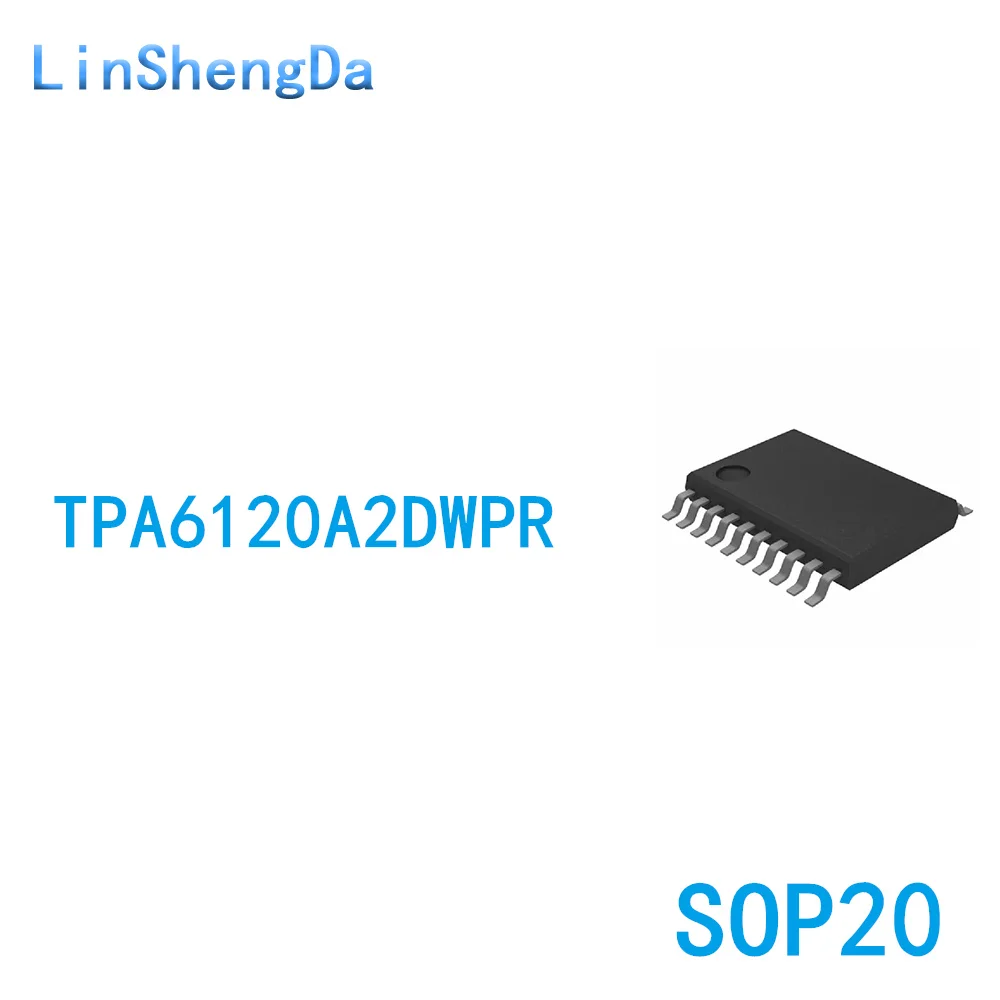 10PCS TPA6120A2DWPR 6120A2 Audio Power Amplifier Chip SOP20