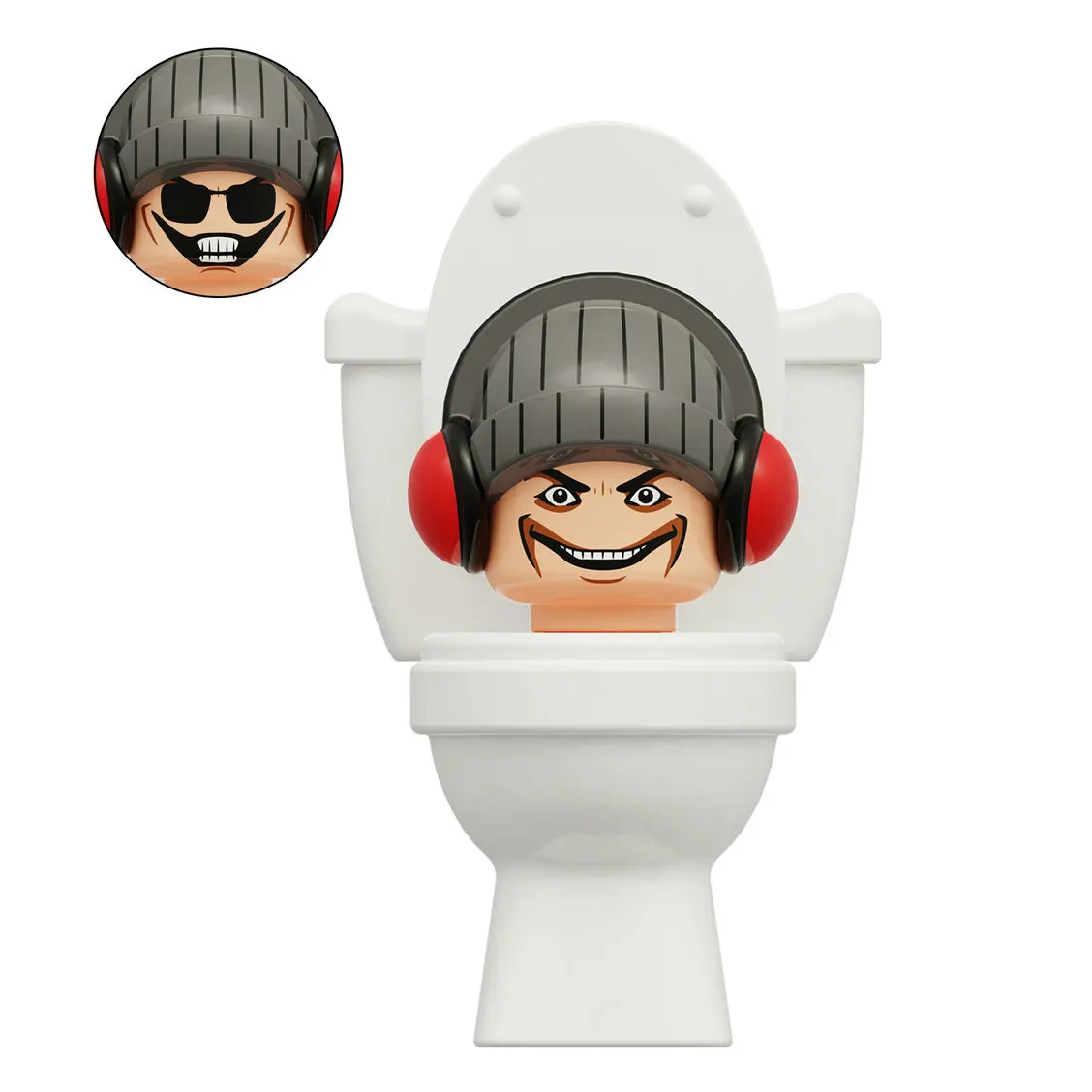 Mini Skibidi Toilette Mann Figur Anime Baustein Spielzeug TvMan Plus Titan Kameramann Lautsprecher Ziegel Modell Kind Geburtstag Geschenke – Detail 21