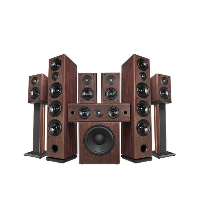 High Quality 71 Surround Sound Home Theater System Home Stereo 71 Wooden Home Theatre System