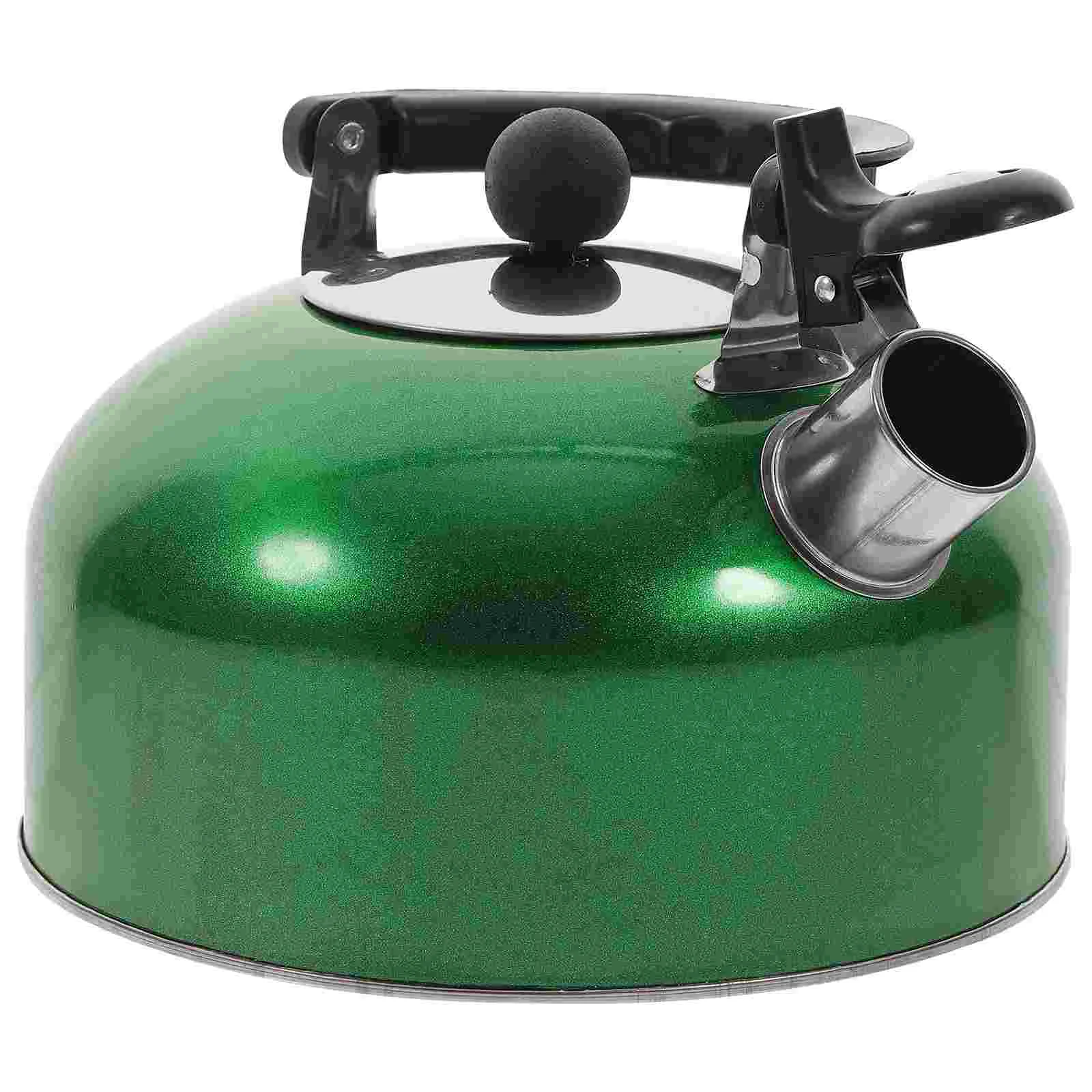 Kettle Chirping Camping Stove Ware Stainless Steel Stovetop Heating Teakettle for Gas