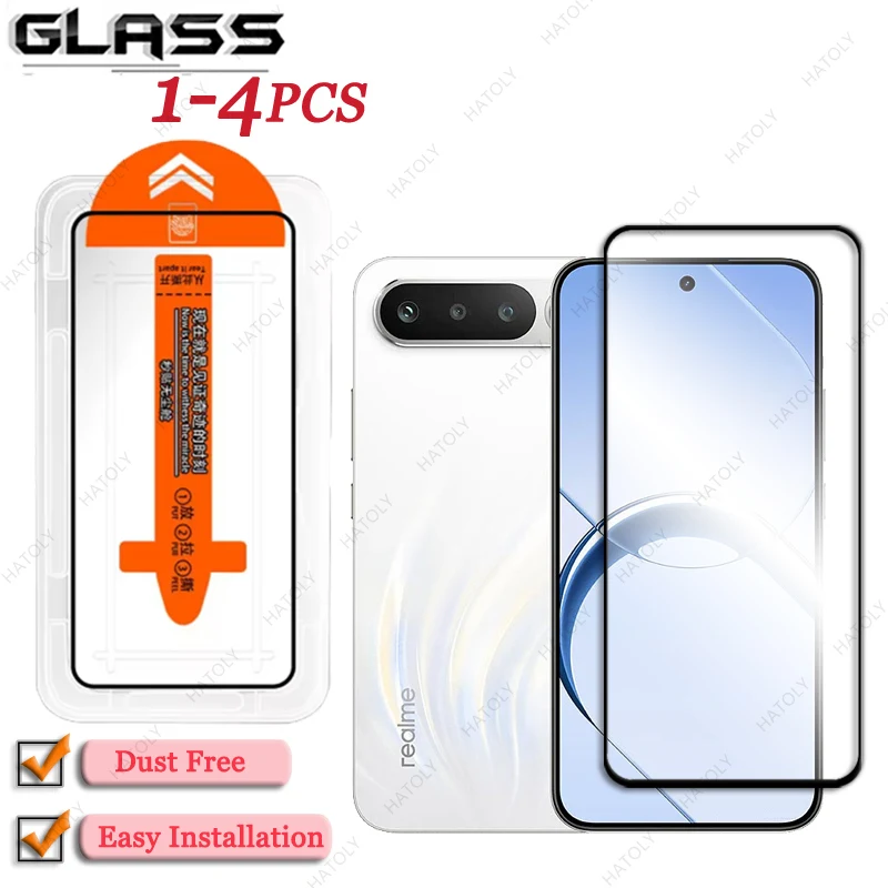 For Realme 16 Glass Free Dust Screen Protector For Realme 16 5G Film Easy Installation Black Edge Protective Film For Realme 16