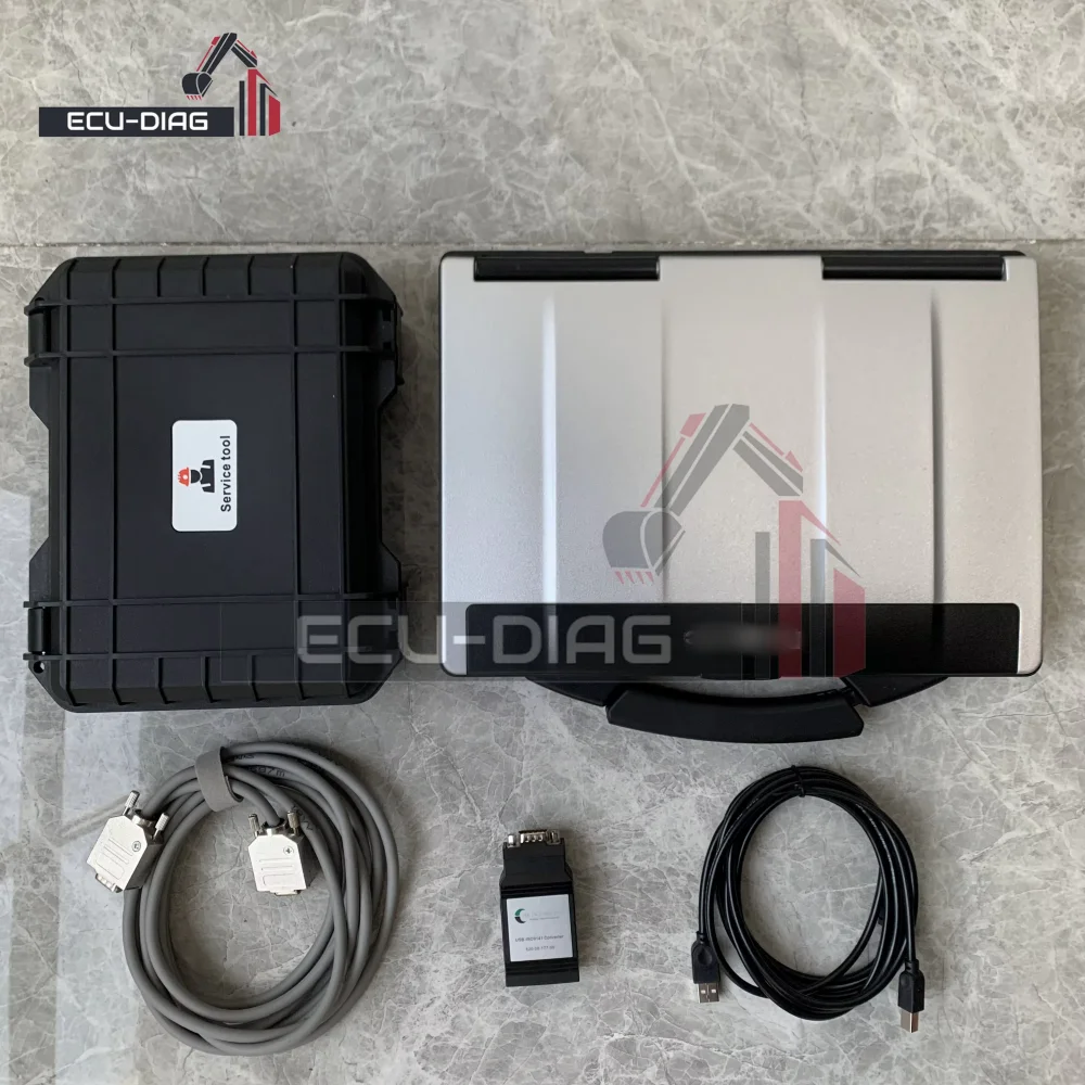 DCDesk 6 Engine Turbine for Heinzmann Control Module Programmer Scanner Programming Diagnostic Tool with Laptop