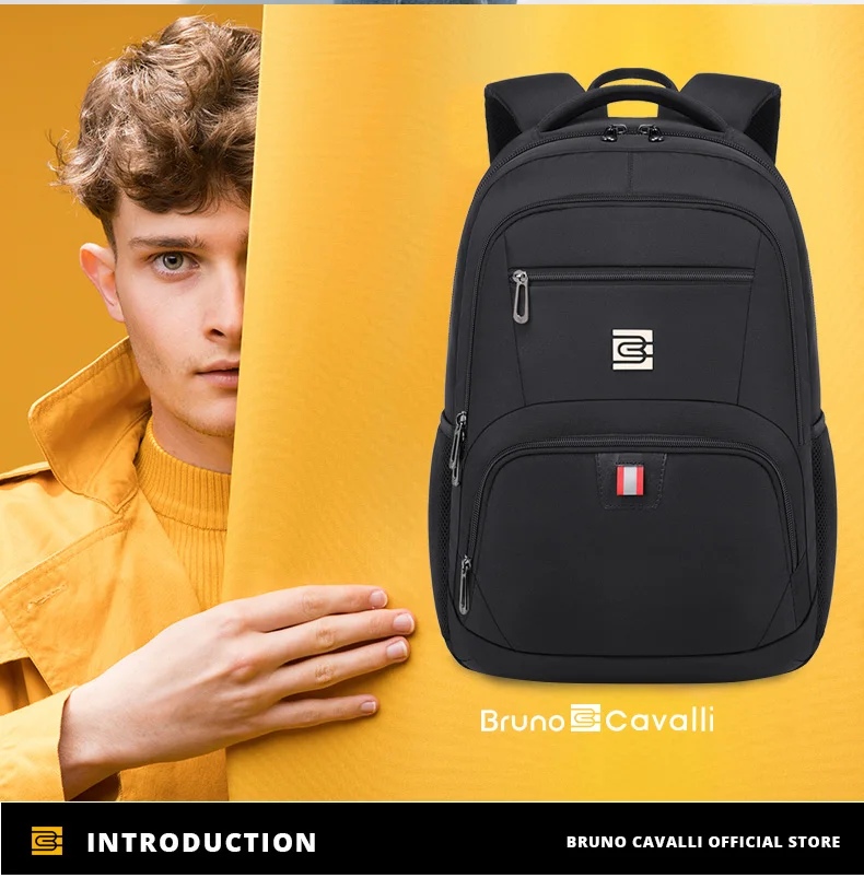 Backpack Men's Backpack, Large Capacity Travel Bag, 15.6-inch Game Book Computer Bag, Student Backpack