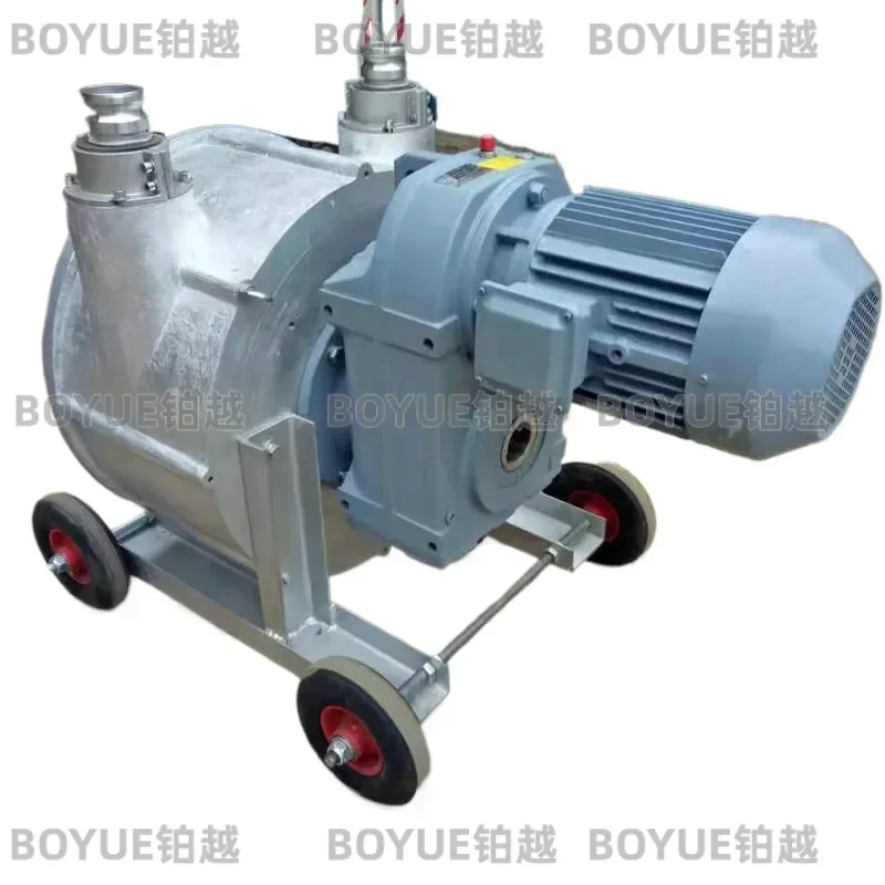 Heavy Duty Industrial Peristaltic Pump for Cement Mortar and Polystyrene Granules Large Flow Hose Extrusion Conveyor for