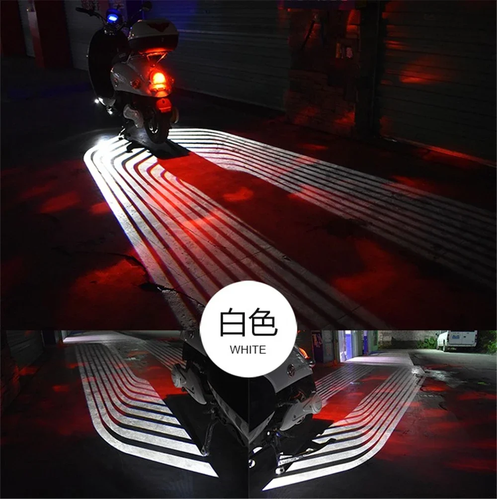 New！ CSCSNL 2pcs 12V LED Car Angel LED Wings lights LED welcome Car Door Projector Light Ghost Shadow Puddle for all motorcycle