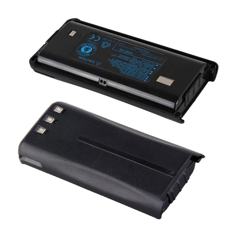 KNB-45L Li-ion Battery Optional 2000/2500mAh For Kenwood Walkie Talkie TK3207 TK2207 TK3307 NX340 Two Way Radios Extra Battery