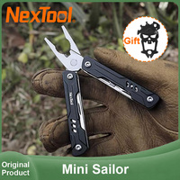 NexTool Mini Sailor Pliers 11 In 1 Multi Tool Folding Scissors Screwdriver Portable EDC Outdoor Equipment Keychain Tools