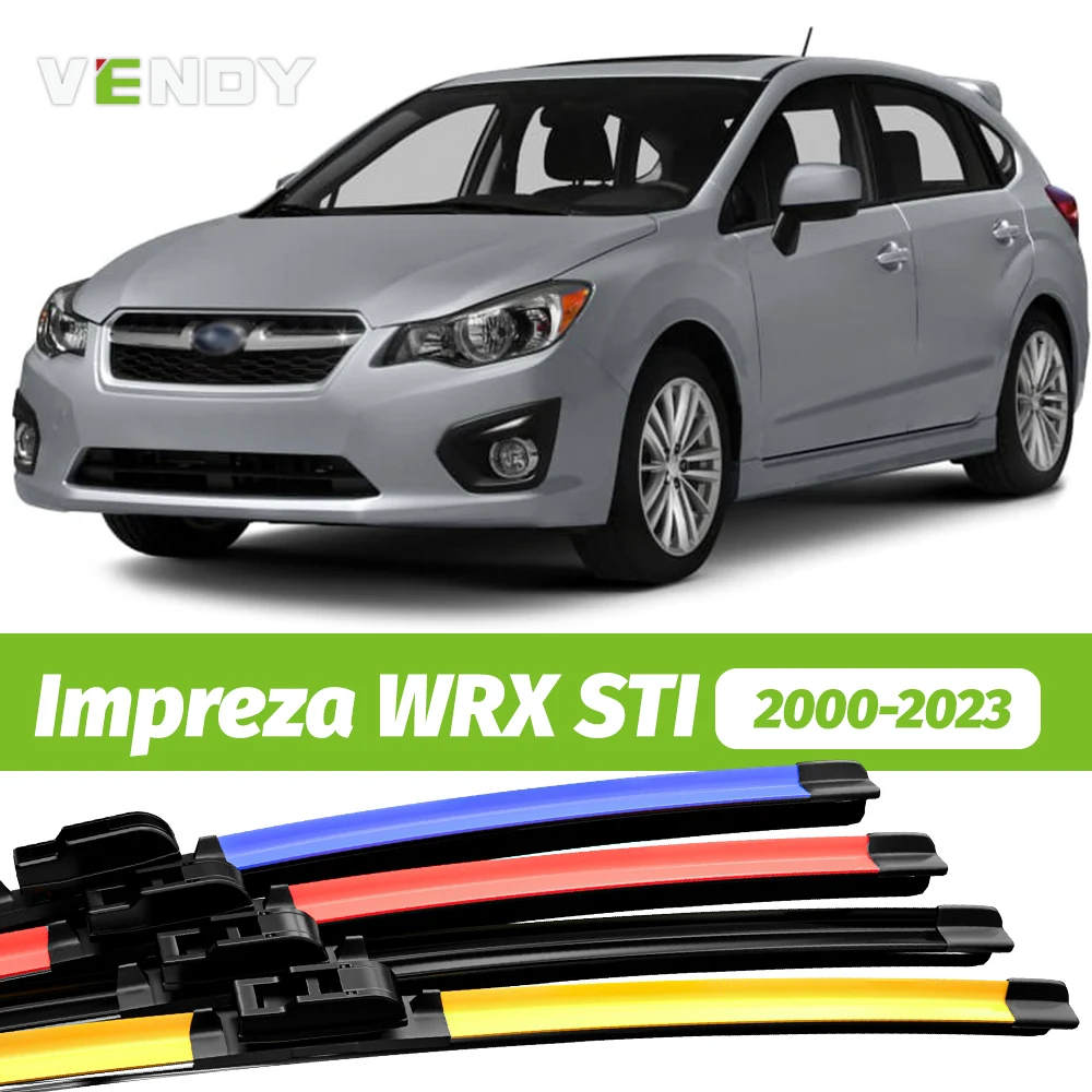 2 قطعة الجبهة ممسحة زجاج أمامي شفرات مساحات الزجاج الأمامي لسوبارو امبريزا 2000-2023 WRX STI 2008-2016 2011 2012 2013 2014 2015 #1