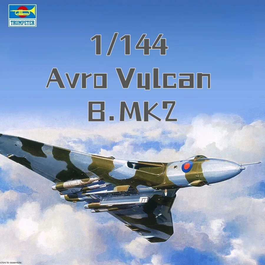 

TRUMPETER 1/144 Avro Vulcan B.MK2 Bomber Assembly Puzzle Model