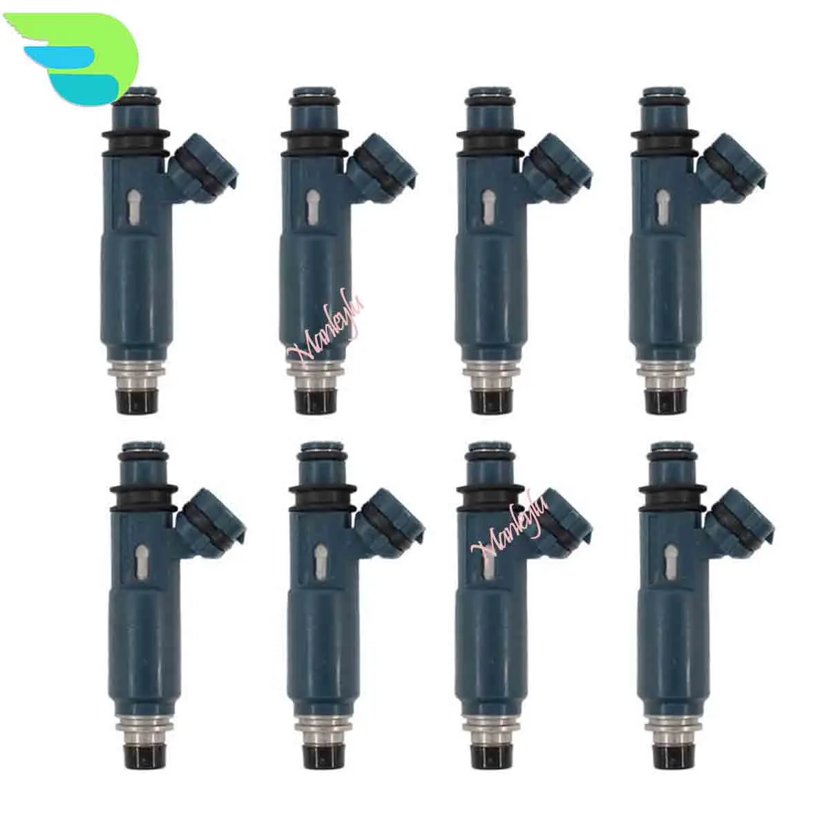 

23250-46080 23250-50040 8PCS New Fuel Injectors For Lexus GX470 LX470 For Toyota Land Cruiser 4Runner Sequoia Tundra 2000-2004