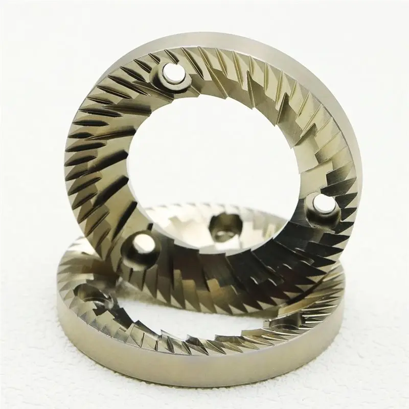 Original Standard For Espresso And Other Coffee Grinder Compatible 64Mm Flat Burrs For Mazzer Super Jolly& DF64, Replacement Set