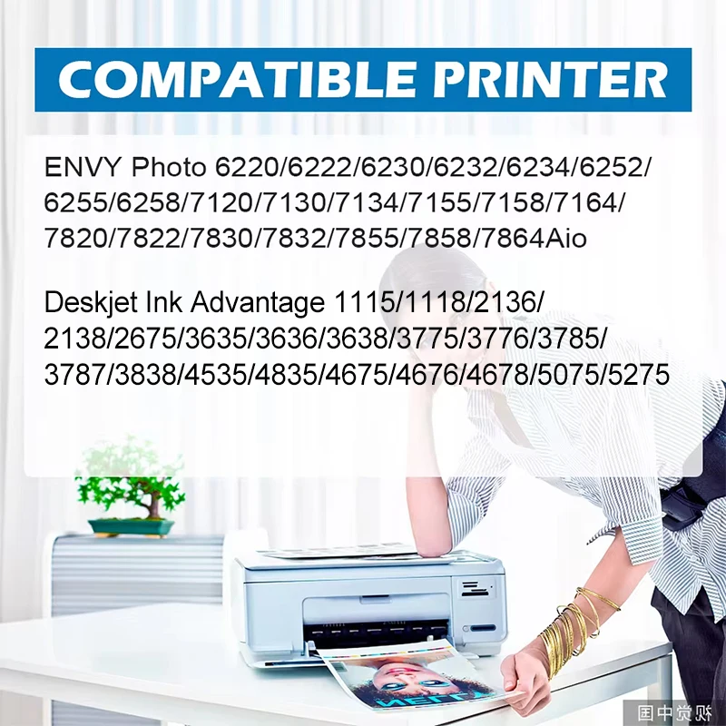 Morepage 664XL Ink Cartridge Replacement For HP 664 HP664 XL Deskjet 1115 2135 3635 2138 3636 3638 4535 4536 4538 4675 Printer