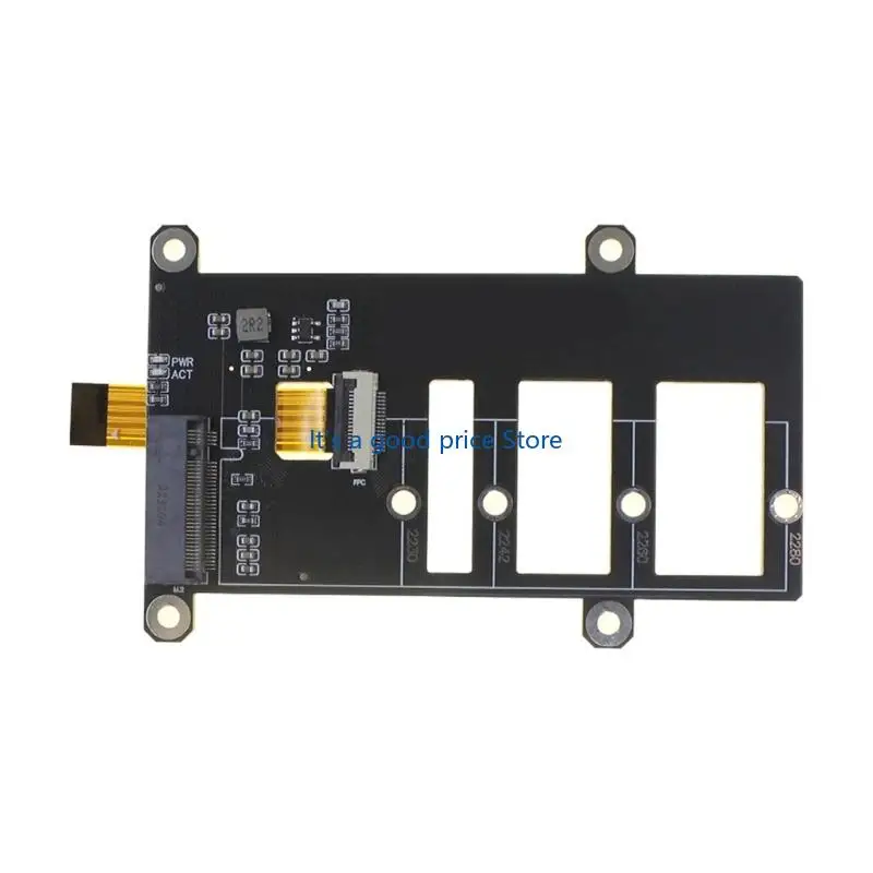  Single Board Computer Expansion Board PCIe to M.2 2230 2242 2280 NVMe Hard Drive