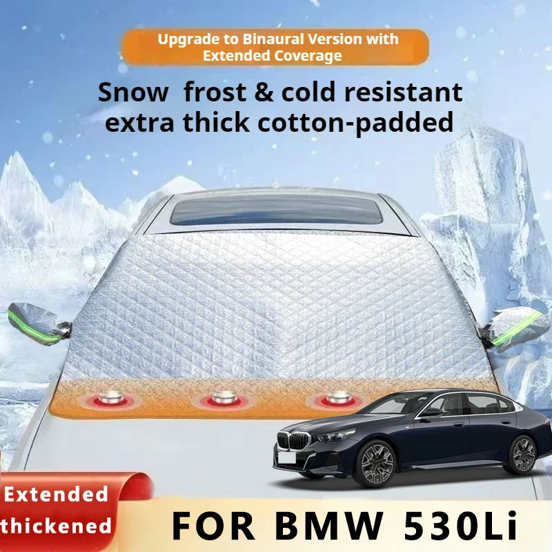 

Thickened Car Now Sunshade Windshield Cover With 5/9 Magnets UV Protection Anti Snow Sunlight For Front Windsh For BMW 530Li