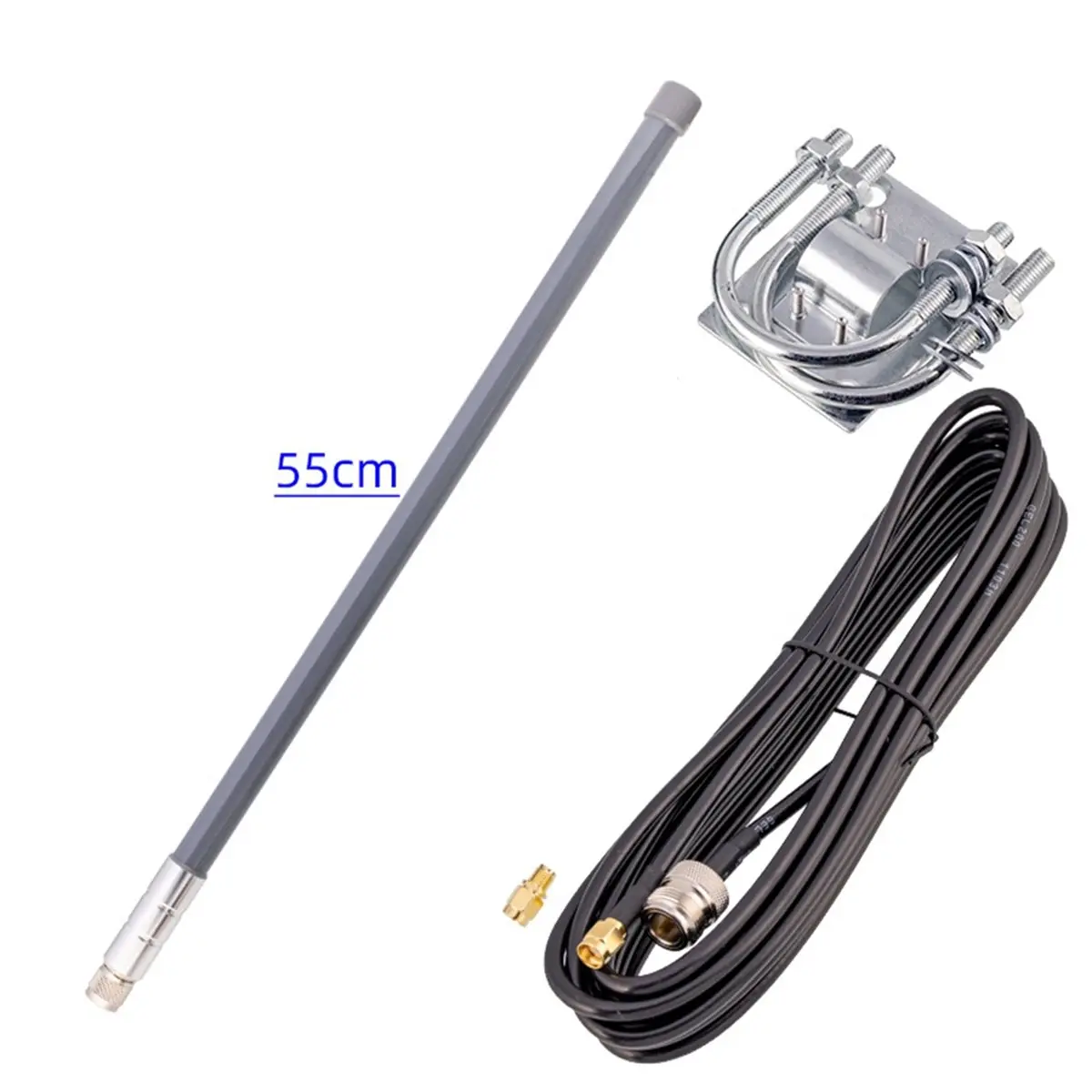 ABIU 12dBi 868MHz 915MHz Optimised Tuned for Helium for Omni Fiberglass Aerial Antenna Coaxial Cable Electrical Equipment