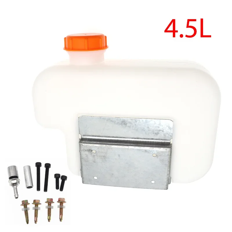 Universal 4.5L Plastic Fuel Oil Gasoline Water Tank Storge Box For Car Truck Boat Air Diesel Parking Heater + Bracket