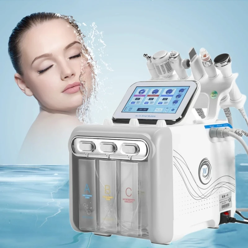 Multifunction Oxygen Machine High Quality Oxygen Dermabrasion Skin Care Machine Rejuvenation Skin Analyzer Face Lifting