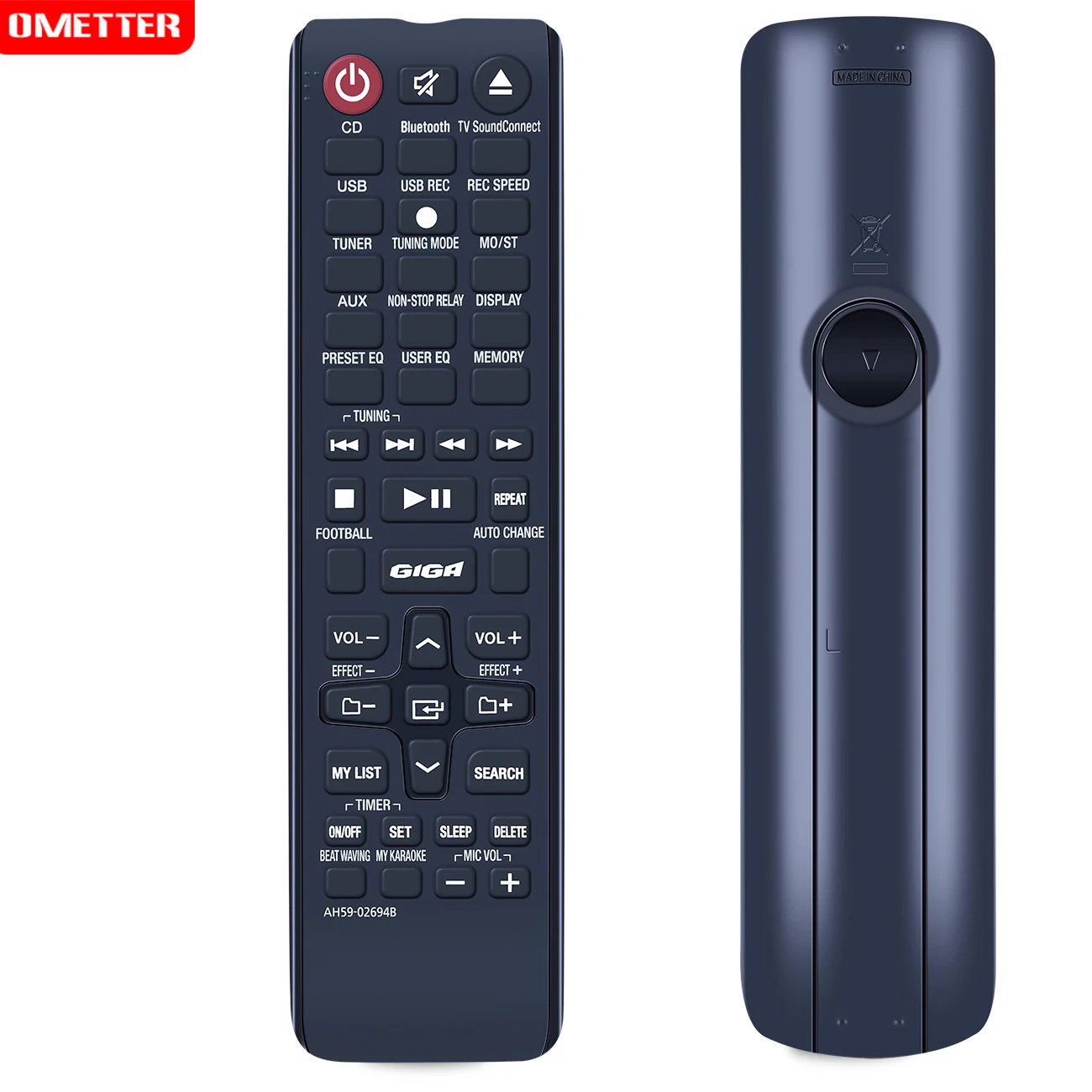 AH59-02694B التحكم عن بعد لنظام الصوت مكون مرحبا فاي MX-J630 MX-J730 MX-JS5000 MX-JS5500 MXJ630 MXJ730