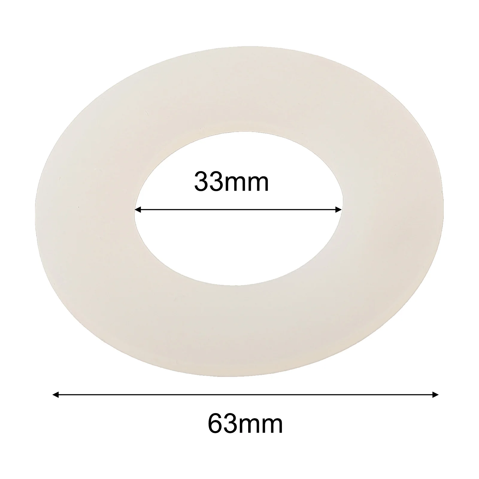 20 peças para banheiro borracha de silicone válvula de descarga vedação arruela diafragma 816.418.00. OD 63mm ID32mm Arruela de vedação para banheiro doméstico