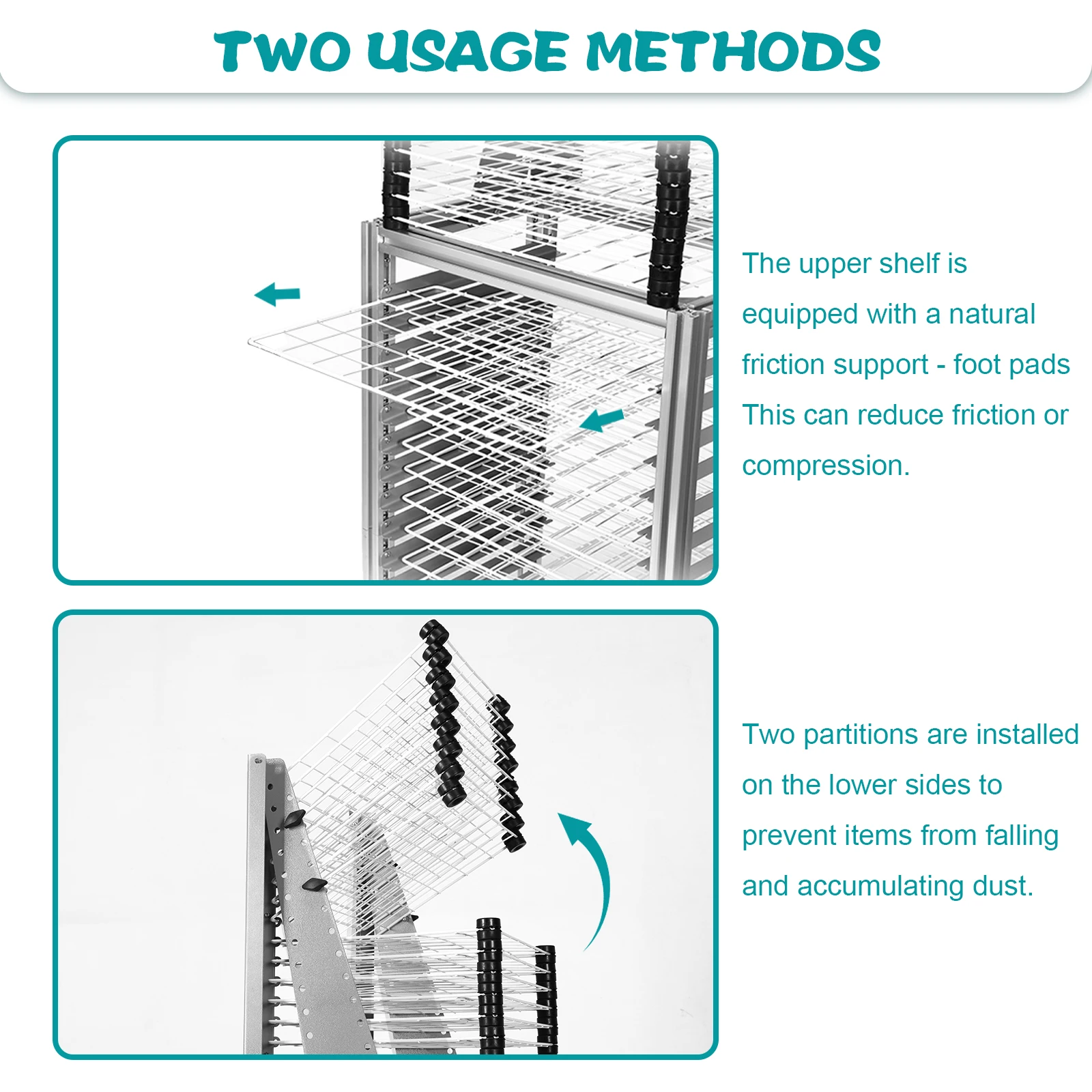 

Многофункциональная напольная стойка для хранения на 30 ярусов, вместительная, для художественных принадлежностей, для школы, класса, студии