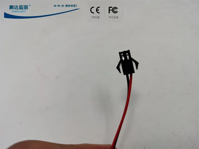 New Mute Pengda Blueprint 8025 Luminous Led Double Ball Power Computer Case 12V 8cm Cooling Fan80*80*25MM