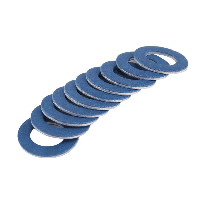 

Stable-10Pcs 90430-12031 Car Oil Drain Sump Plug Washers Gasket 12Mm Hole For Toyota Lexus 9043012031