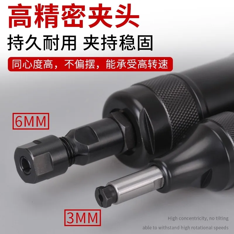 Dingpeng Smerigliatrice pneumatica Lucidatrice portatile di livello industriale Macchina per incidere Riparazione pneumatici Rettifica diretta Smerigliatrice pneumatica Utensile pneumatico