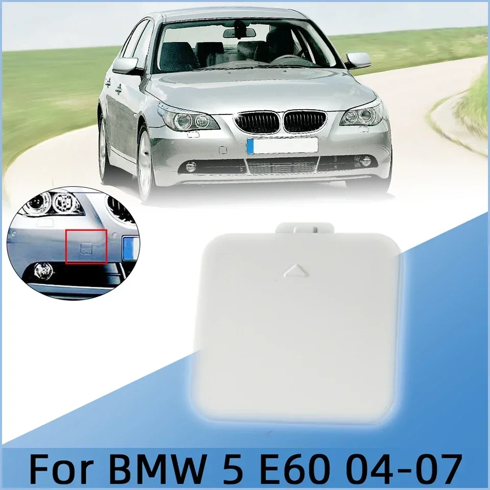 

Auto Parts For BMW 5 Series E60 525i 528i 530i 535i 545i 2004-2007 51117111787 Front Bumper Tow Hook Eye Cover Cap Hauling Lid