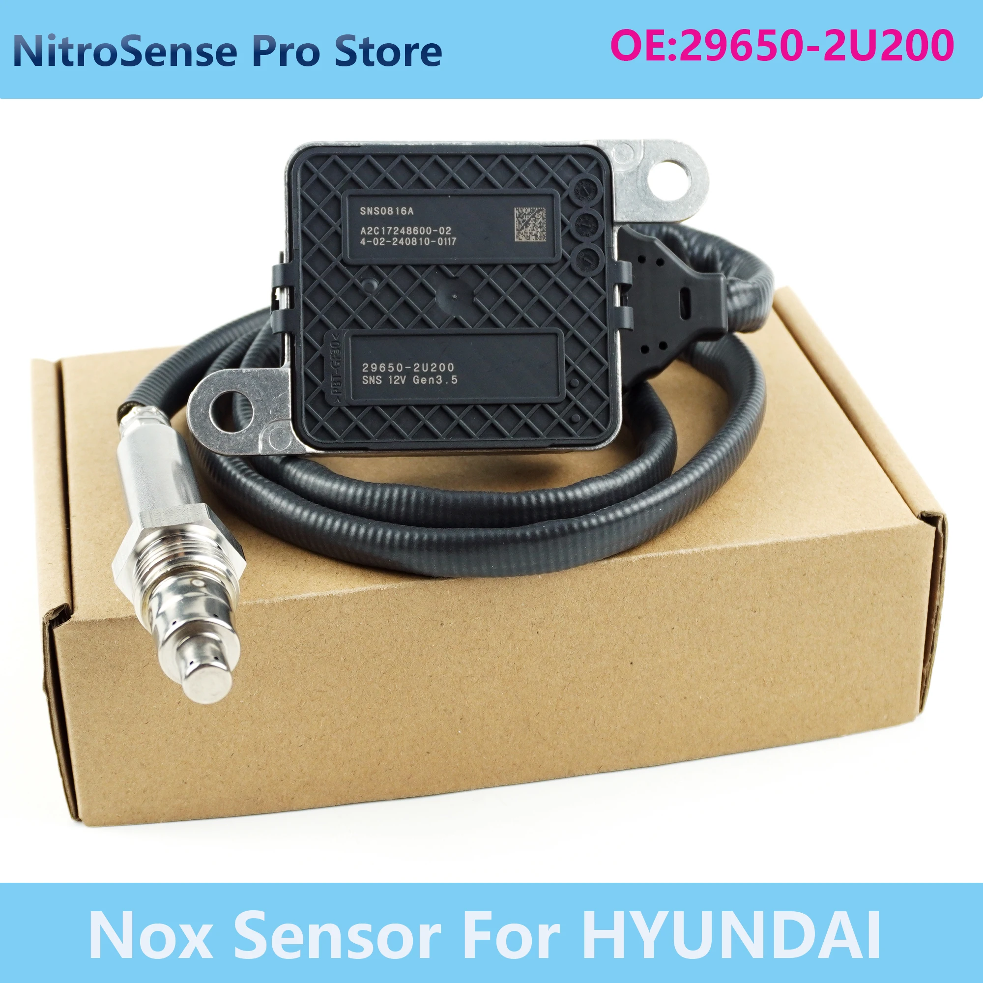 

296502U200 29650-2U200 SNS0816A Original NEW Nitrogen Oxygen Sensor For Hyundai for Kia Hyundai Tucson ix35 2017 2018 2019 2020