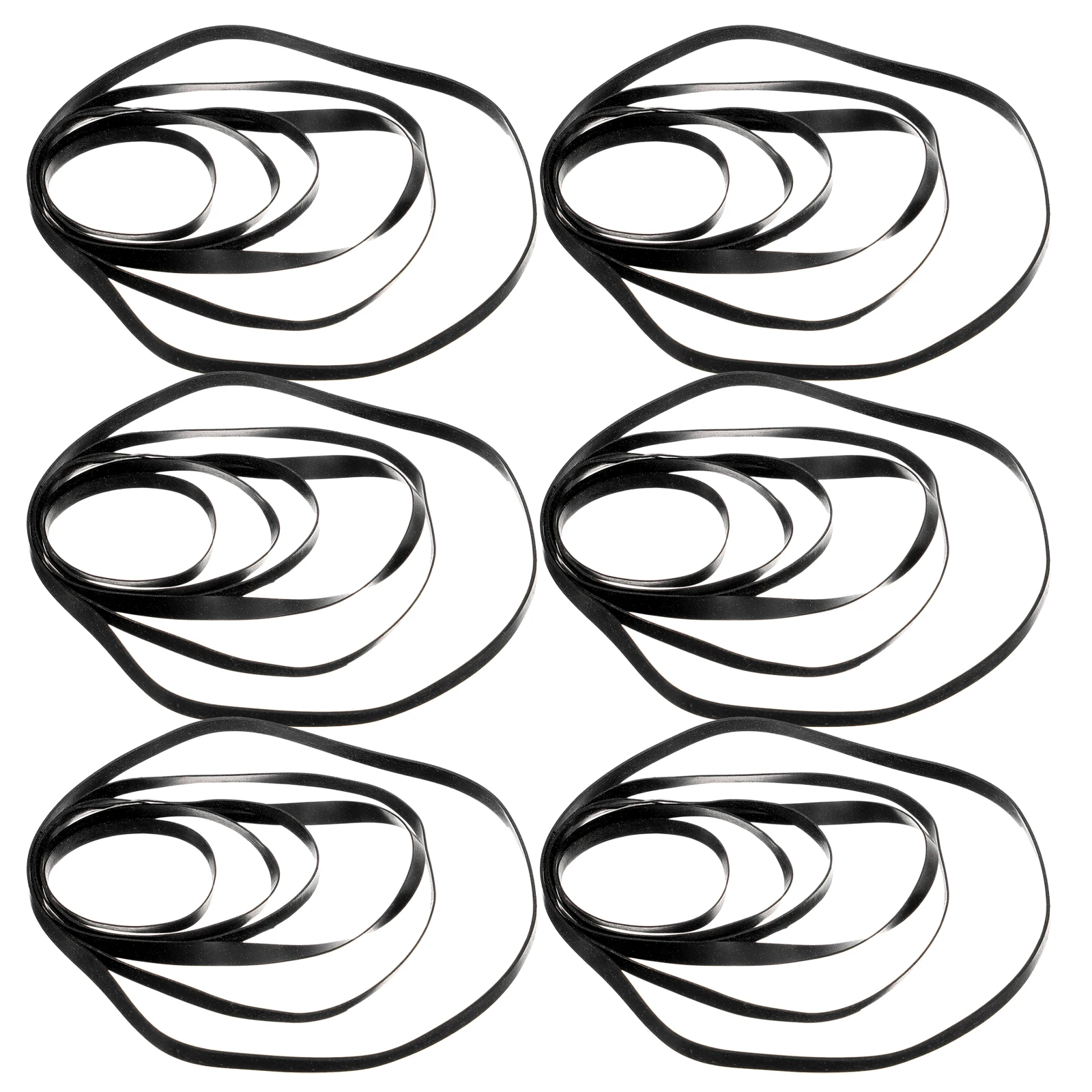 

50pcs Cassette Belts Square Drive Rubber 1Mm For Recorder Player Repair Maintenance Replacement Tape Deck Machine Use Wear