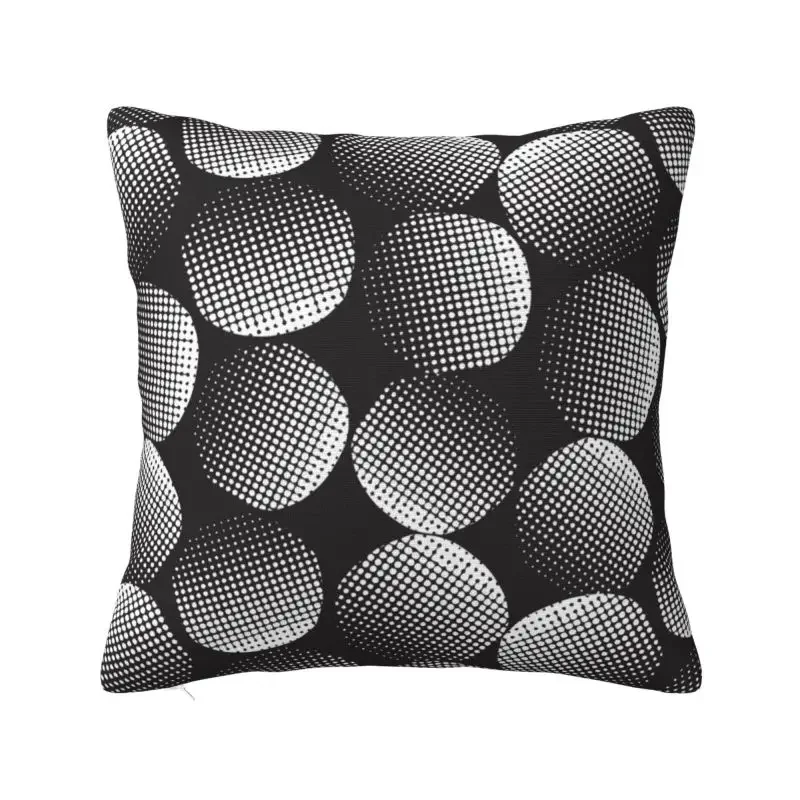 

Custom Monochrome Dots Art Pillow Covers Bedroom Decoration Nordic Geometric Cushions for Sofa Square Pillowcase