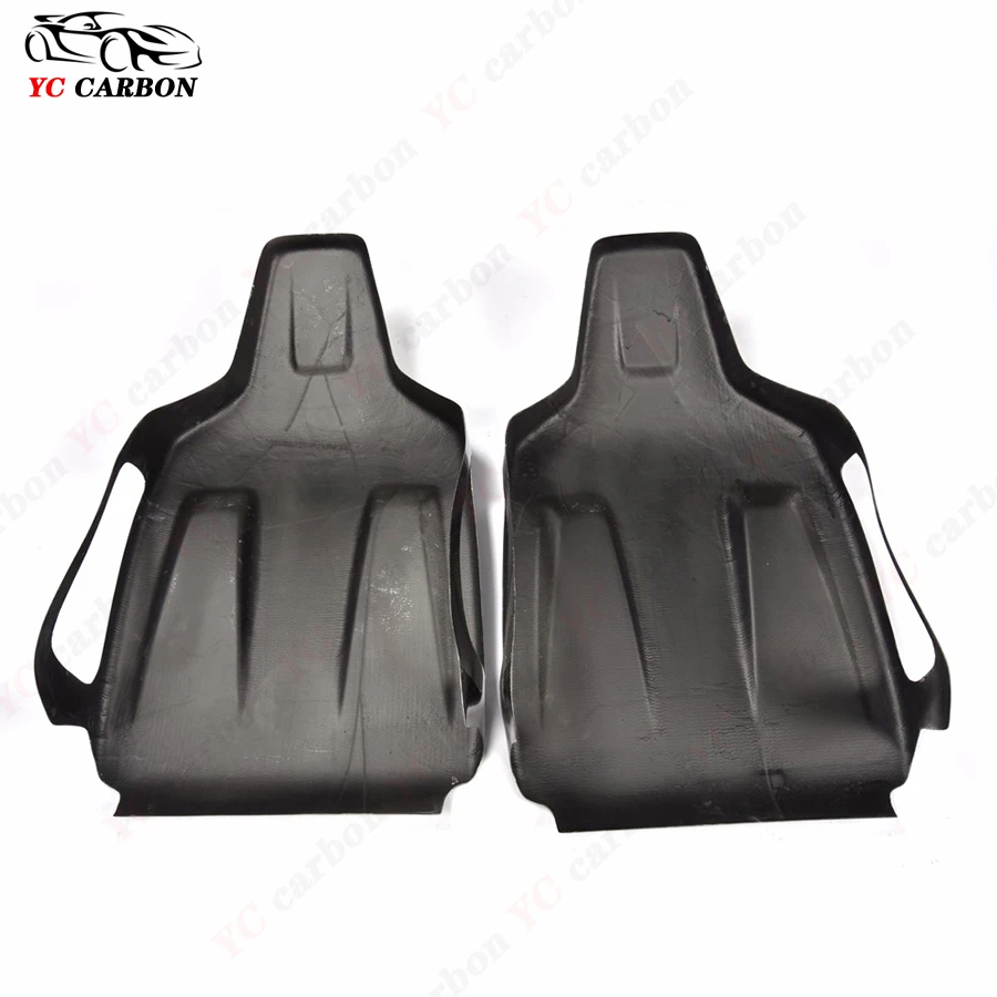 For Mercedes Benz C Class W204 C63 AMG 2008-2012 High quality Seat Back Carbon Fiber Car Inner Seat Back Covers Trims Body Kit