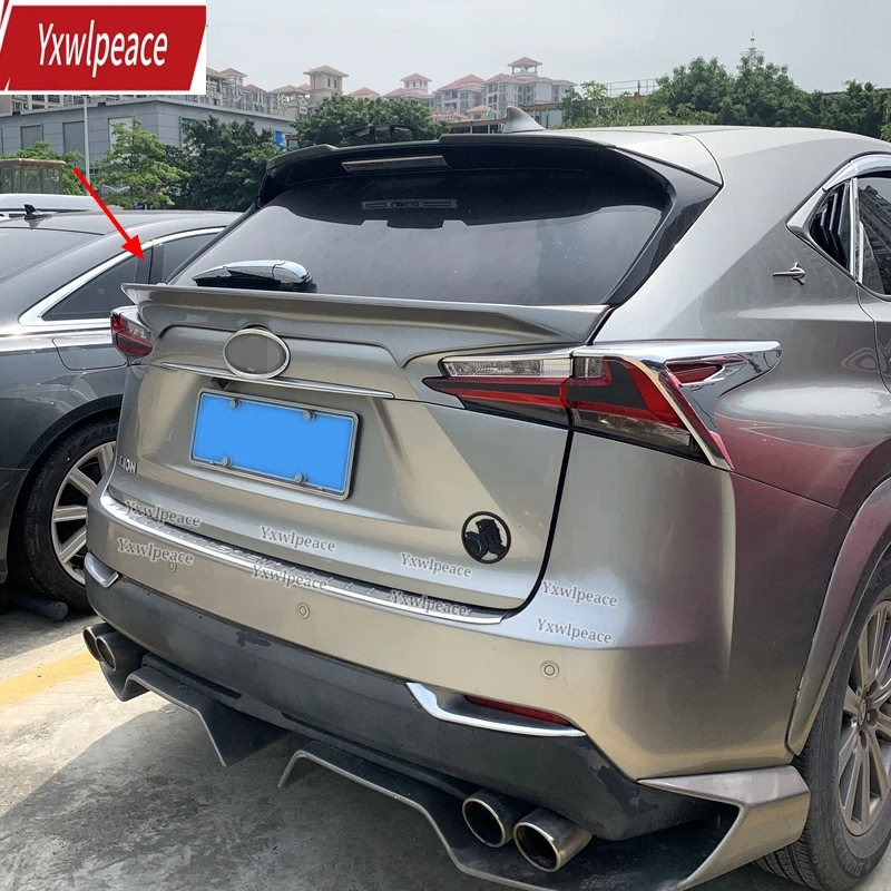 

For Lexus NX Series NX200/200t NX300/300h 2014 2015 2016 2017 Spoiler ABS Material Rear Window Spoiler