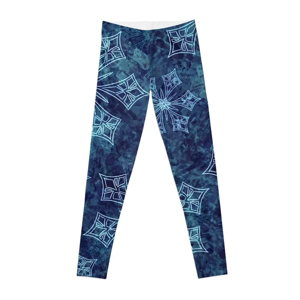 

Snowflake Leggings sports woman gym flared active wear Womens Leggings