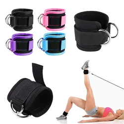 Fitness Ankle Straps Adjustable D-Ring Ankle Cuffs Gym Workouts hot-ass Strength Sports Feet Guard