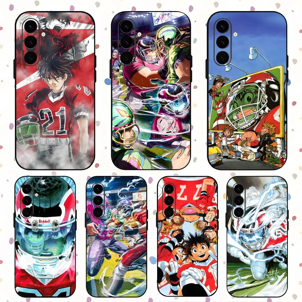 Comics Eyeshield21 Rugby Phone Case For Samsung Galaxy S26 S25 S24 S23 S22 S21 Plus Ultra Note20 Soft Black