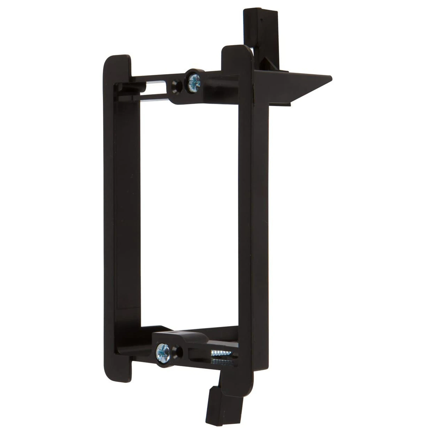 N10R-Brush Wall Plate, With Single Gang Low Voltage Mounting Bracket Device (5,White Kit)