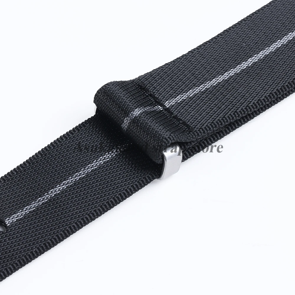 عالية الجودة النايلون حزام (استيك) ساعة ل أوميغا 18 مللي متر 20 مللي متر 22 مللي متر حزام ل Seiko العسكرية عادية حزام الساعات الجيش الرياضة استبدال سوار